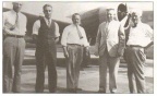 Elmer Woodward and  a few Hamilton Standard Company workers in the 1937